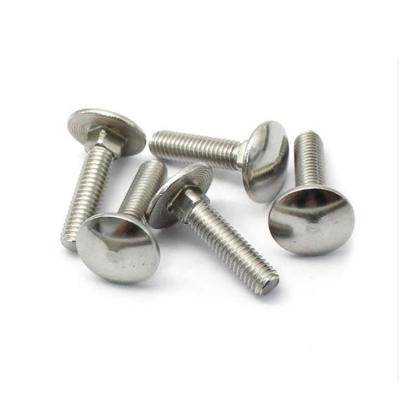 China Long Stainless Steel Neck Carriage Bolt And Nut Galv Carriage Bolt 3/8-24 Carriage Bolt for sale