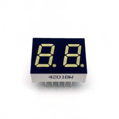 China Indoor/Outdoor 0.4 Inch Common Anode Led 7 Segment Led Display 2 Digits 7 Segment Display Seven Segment Display For Advertising Show for sale