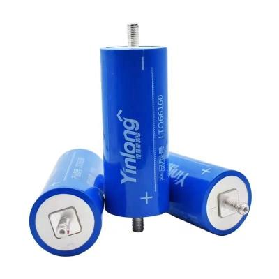 China Electric Bicycles/Scooters Factory Directly Sale Yinlong 66160H 2.3V40AH Lithium Titanate Cell Lto Battery 40Ah For Audio Electric Car for sale