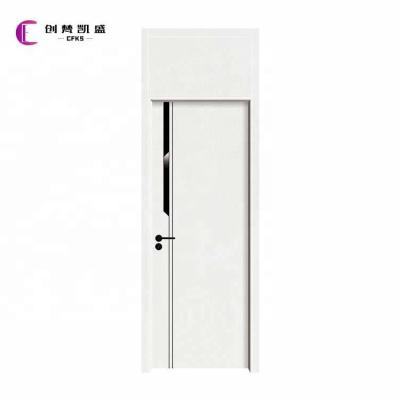 China Yoocs China Wholesale Modern Interior Doors Modern Solid Interior Laminated Classic Front Door Flush Wood Design for sale