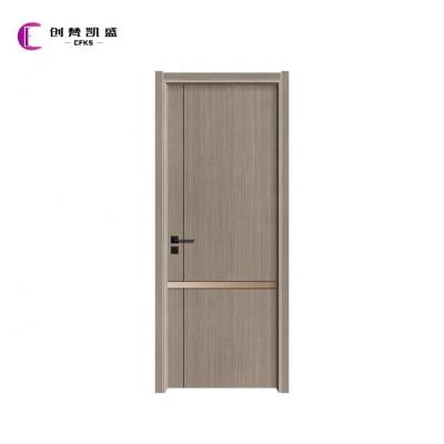 China Waterproof China Customized Color And Size Furniture Interior Design Solid Wood Modern Doors for sale