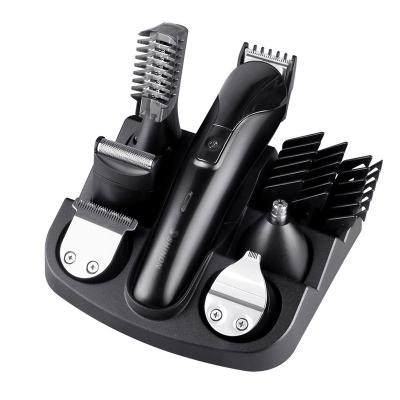 China Cordless Electric Car Haircut Trimmer Men Grooming Kit Professional Stainless Steel Blades Clippers Trimmer Hair Set For Men for sale