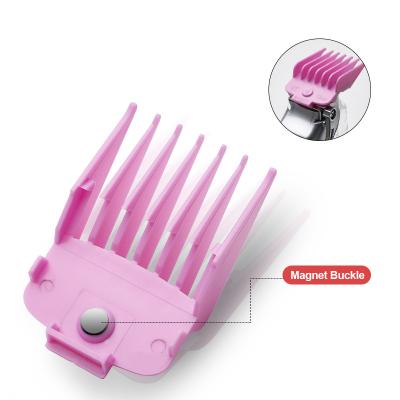 China Multisize Guide Home Multisize Colorful Clear Magnetic Comb Clipper Comb Limit Trimmer Universal Hair Magnet Guards Combs for sale