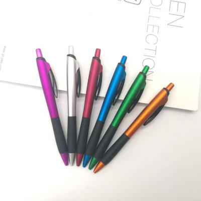 China Office & Customized School Pen New Design Double-Layer Clip Good Quality Logo Pen for sale