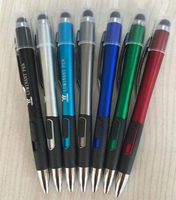 China Promotional Stylus Tip Multifunctional Pen Plastic Tool Shaped Invisible Ink Promotional Pen With UV Light Logo Luminous Pen for sale