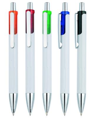 China Zhejiang set yuancheng metal promotional ball stationery pen white tactical pen for sale