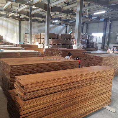 China Strong durable outdoor 2500mm length strandwoven bamboo decking for sale