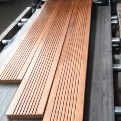 China Strong durable outdoor 2500mm length strandwoven bamboo moso decking for sale