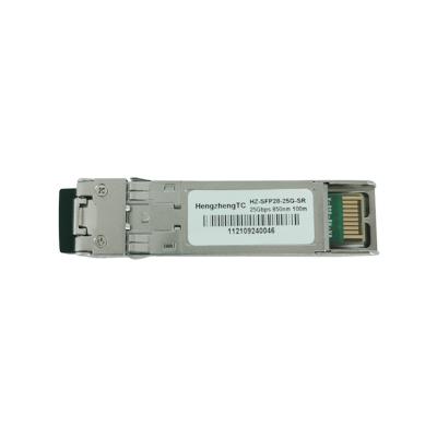 China Direct selling HZ-SFP28-25G-LR 25G SFP28, single mode dual fiber, 10KM, LC interface, 1310nm fiber optic transimission data transimission factory module for sale