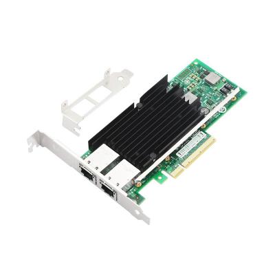 China New and original Intel X540-T2 10000Mbps PCI-E RJ-45 Ethernet network card server fiber optic adapter for wifi for sale