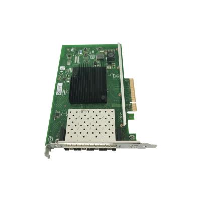 China Server Factory Direct Selling Intel X710-DA4 FH Quad Port 10Gbe Ethernet Adapter Fiber Optic Network Card for sale