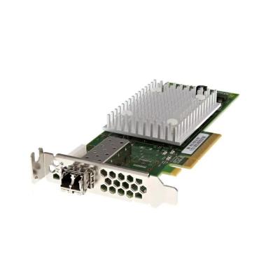 China Server Price Q Negotiable Single Port FC PCIe Gen3 x8 LC HBA Multimode Logic Fiber Optic Network Card QLE2740 32Gb Network Card for sale