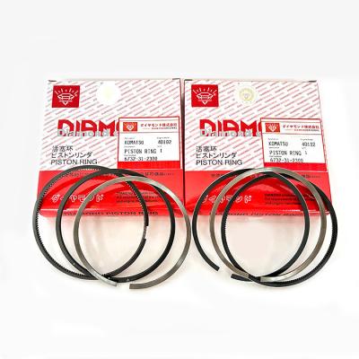 China 6732-31-2300 6738-31-2031 3938177 3937393 Engine Spare Parts Piston Ring for sale