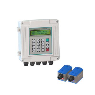 China External Clamped Ultrasonic Flowmeter Water Flowmeter DN15-DN100 FIM-HD-WJ-X for sale