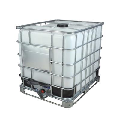 China Diesel Fuel Barrel Acid And Alkali IBC Outdoor Plastic Heavy Duty Barrel With Iron Frame for sale