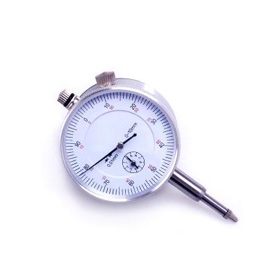 China Resolution 0.01mm 0-10mm Aluminum Measuring Range Dial Indicator for sale