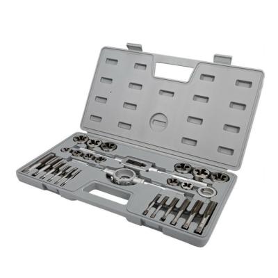 China High Quality 27 Pcs Thread HSS Tapping Tap And Die Set For Handle Tool for sale