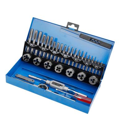 China Thread Tapping DIN 32 Pcs High Speed ​​Steel Metric Tap And Die Set For Power Tool for sale