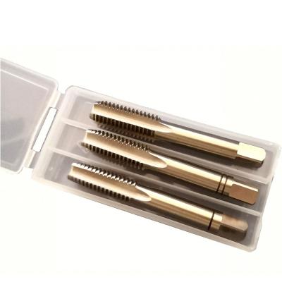 China Thread Tapping HSS DIN352 Screw Thread Hand Taps And Straight Spline Machine Taps for sale