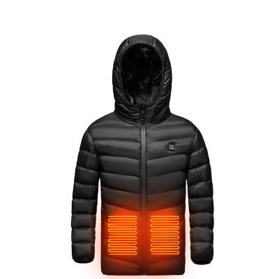 China Sidiou Breathable Group Children's Electric Heated Clothing USB Charging Heating Shirt Temperature Adjustable Winter Heated Jackets for sale