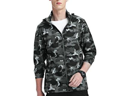 China Men's Breathable Quick-Dry Waterproof Anti-UV Outdoor Jackets Group Sidiou Sportswear Windproof Jacket for sale