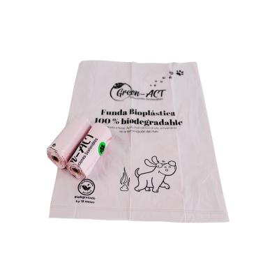 China Viable Biodegradable Biodegradable Dog Bag Biodegradable Cornstarch Dog Poop Bag Biodegradable PLA +PBAT Bag for sale