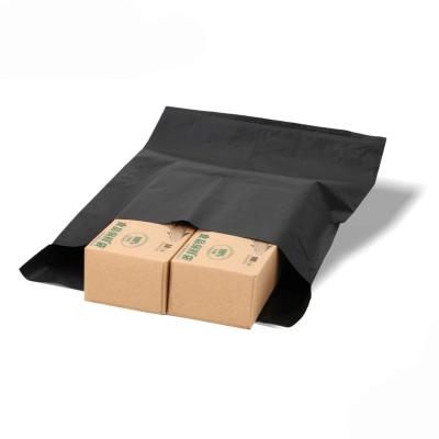 China Eco Friendly Packaging Mailing Bags Black Biodegradable Courier Shipping Custom Bag for sale