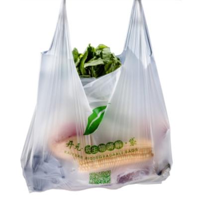 China Purchasing Organic Pure Vegetable Fruit Corn Starch Fruit Biodegradable Plastic Bags for sale