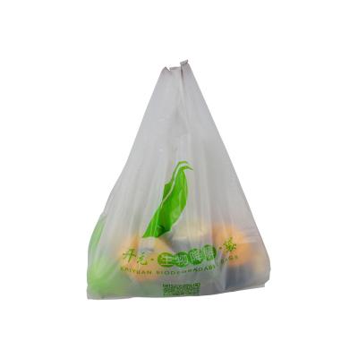 China Factory Direct Sales Degradable Plastic Bag Cornstarch Biodegradable Package Bags for sale