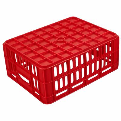 China Manufacturer PE Raw Material Sustainable Plastic Crate for sale