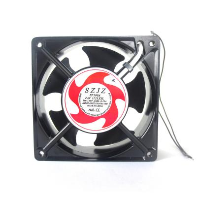 China SZJZ Hotels AC Fan 220v Silent Ventilation Fan Computer Fan 120*120*38mm for sale