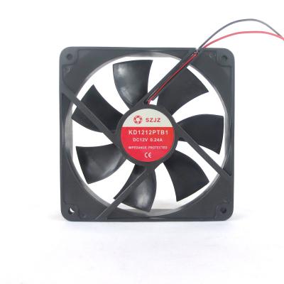 China Computer Case 120mm DC 12V/24V Fan 12025 Electric Cooling Fan For Computer for sale