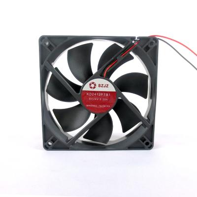 China Plastic Factory Direct Supply CE Listed Industrial AC 120*120*38 DC To Exhaust Axial Flow Cabinet Cooling Fan for sale