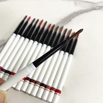 China High Seller Custom 15 Colors Vegan Makeup Waterproof Private Label Lipliner Waterproof Lipliner Matte Lip Liners Pencil OEM for sale