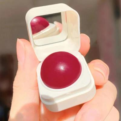 China Organic Lip Private Label Collagen Lip Balm Ball Moisturizing Lip Filler Water Sleep Custom Logo Lip Balm for sale