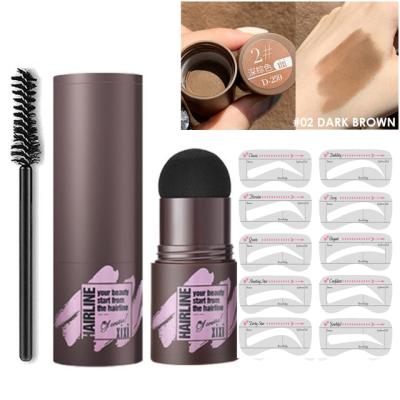 China One Step Waterproof Brow Stamp HOT Shaping Perfect Private Label 3d Brow Eyebrow Enhance Powder Stick Waterproof Eyebrow Stamp for sale