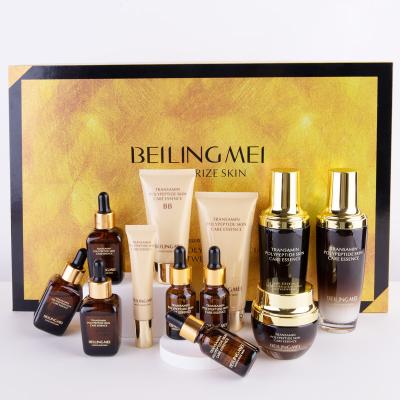 China Face OEM Polypeptide Peptide Skin Care Set Best Selling Tranexamic Acid Anti Aging Beauty for sale