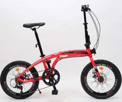 China Popular 20inch Folding Alloy Steel Street Folding Bike Outdoor Foldable Bike Bicycle For Sale for sale