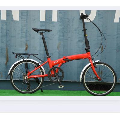 China 20inch Street Light Alloy Popular Outdoor Foldable Bicycle Popular Alloy Steel Folding Bicycle Bike for sale