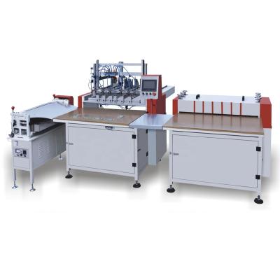 China Manufacturer/factory semi-automatic double rig case hardcover book making machine/book cover calendar making machine for sale