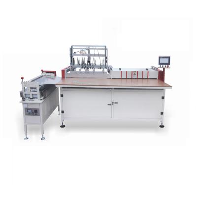 China Semi-automatic factory Innovo double station case making machine/hardcover book making machine/case maker for sale