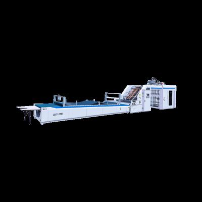 China ZGFM Innovo Products automatic high speed flute laminating machine/intellitent glue laminator litho flute corrugated paper laminator for sale