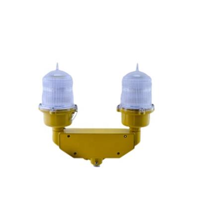 China Dual Alloy DL50D Low Intensity Aviation Aluminum Obstruction Lights , Twin Obstruction Light for sale