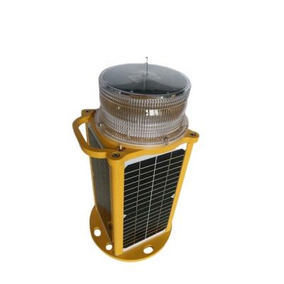 China TYI50 Aluminum Alloy Solar Aircraft Warning Obstruction Light, Aviation Solar Powered Lights for sale