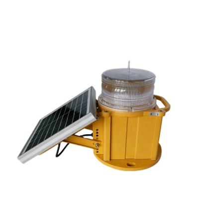 China Die-casting TY10V LED aviation aluminum solar warning light, led solar warning light for sale