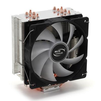 China CPU CPU Cooler 120mm ARGB LED Light 6 Heat Pipe CPU Cooler for PC Case or CPU for sale