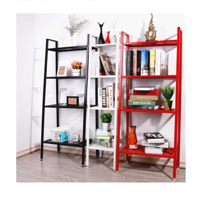 China Home Minimalist 4 Tiers Detachable Racks Kitchen Rack Living Room Metal Grid Storage Shelf Rack for sale