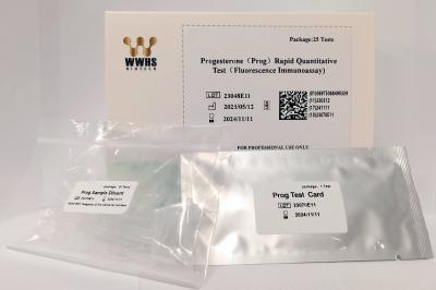 Cina Dosagggio immunologico quantitativo rapido di fluorescenza di FIA POCT della prova WWHS del progesterone (Prog) in vendita