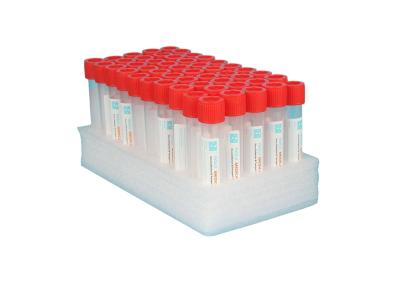 China 25T VTM Virus Transport Medium Saliva Sample Collection Kit With Flocked Swabs for sale