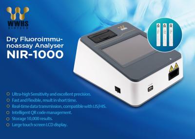 China 240 veces/exactitud IFA Dry Fluoroimmunoassay Analyser del instrumento de la hora POCT alta en venta